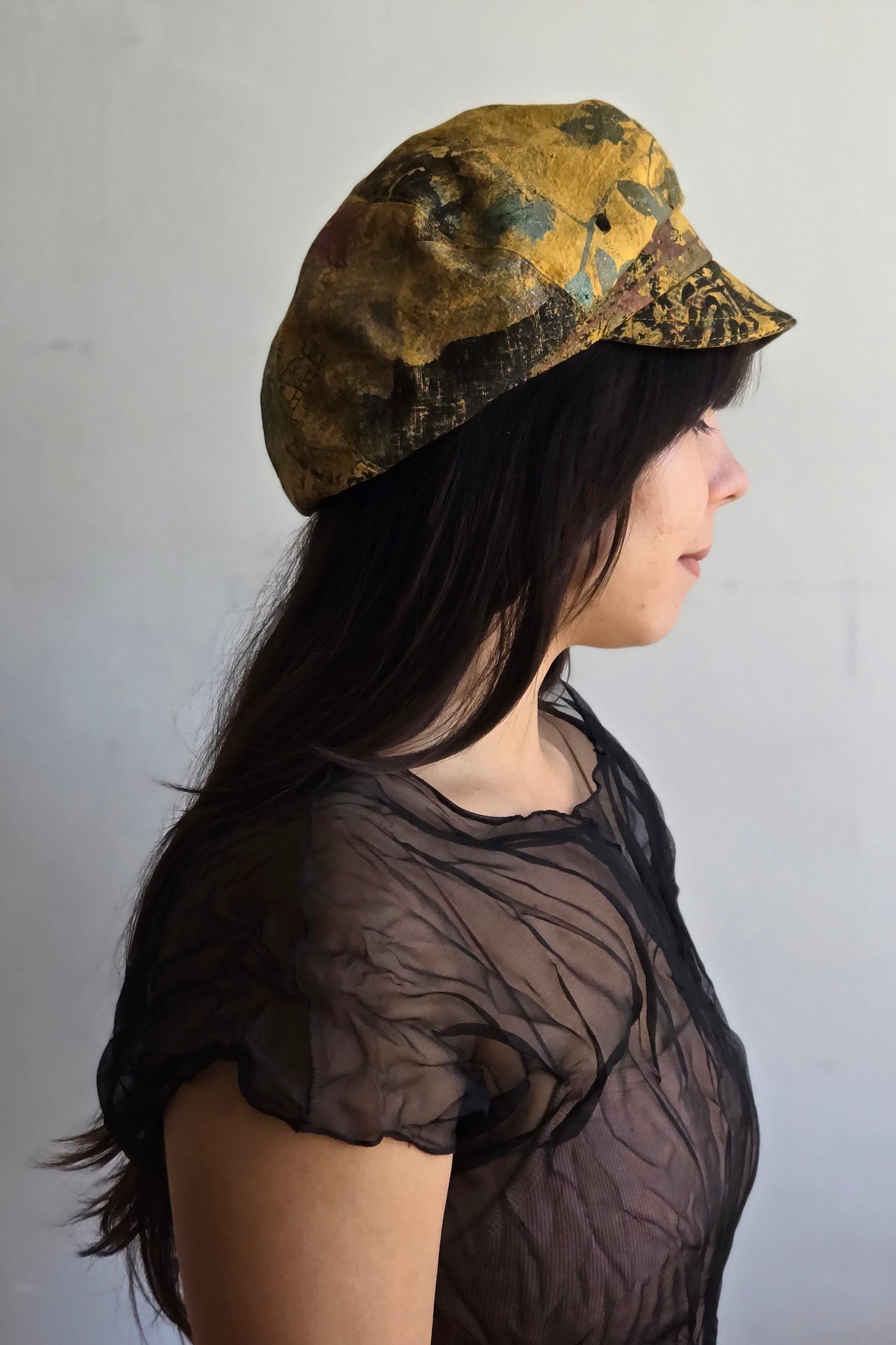 Brixton Hat | Azalea Print | Turquoise