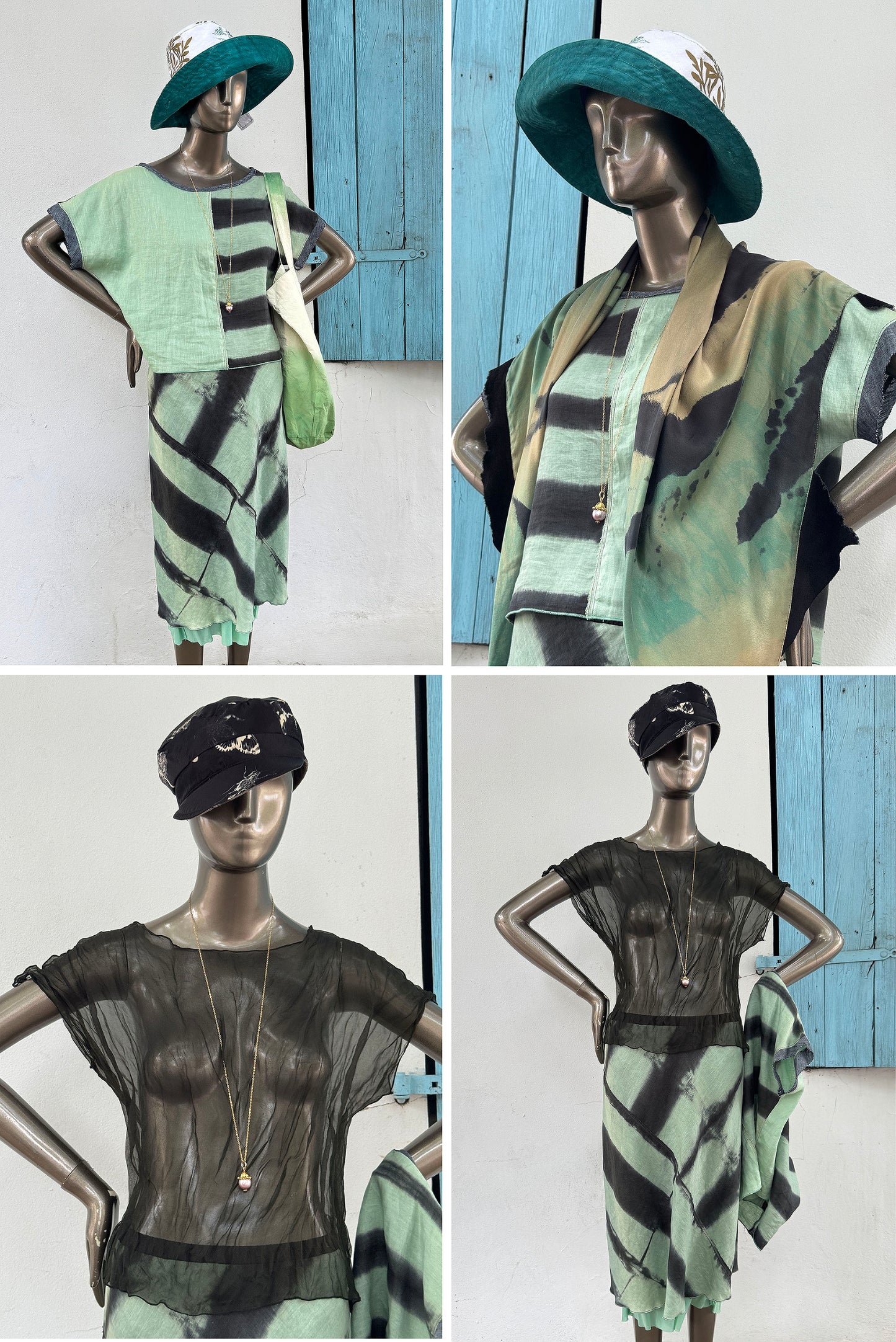 Jen Top | Silk Organza | Black | Large
