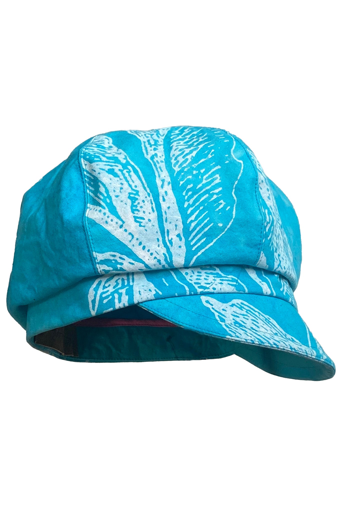 Brixton Hat | Azalea Print | Turquoise