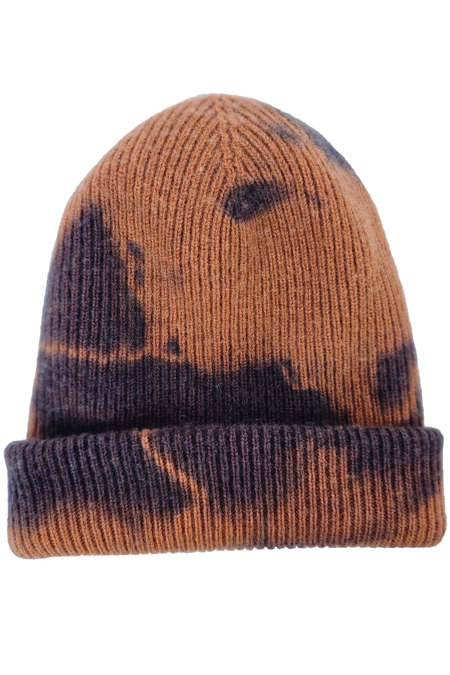 Cashmere Dyed Beanie - Orange