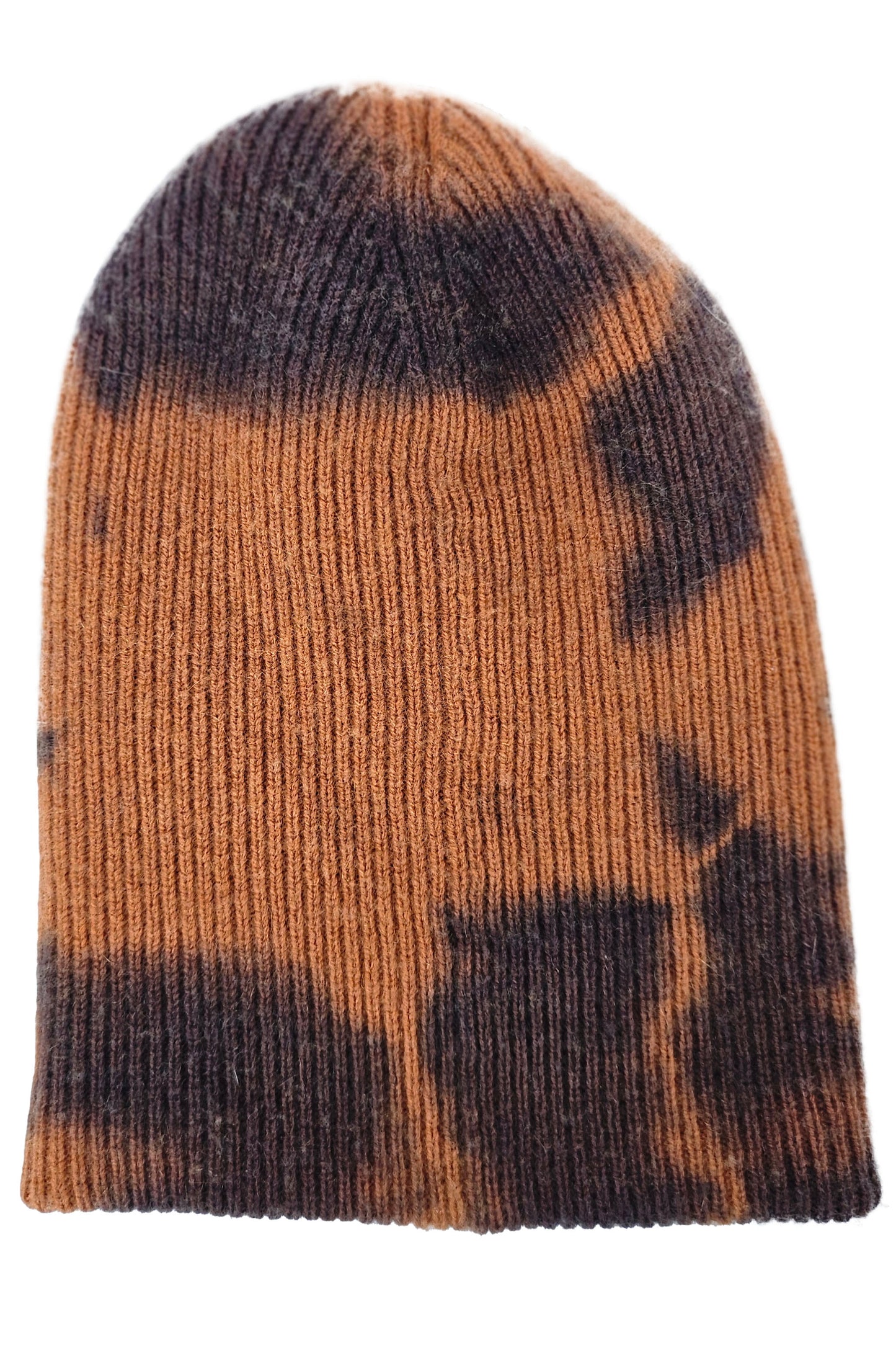 Cashmere Dyed Beanie - Orange