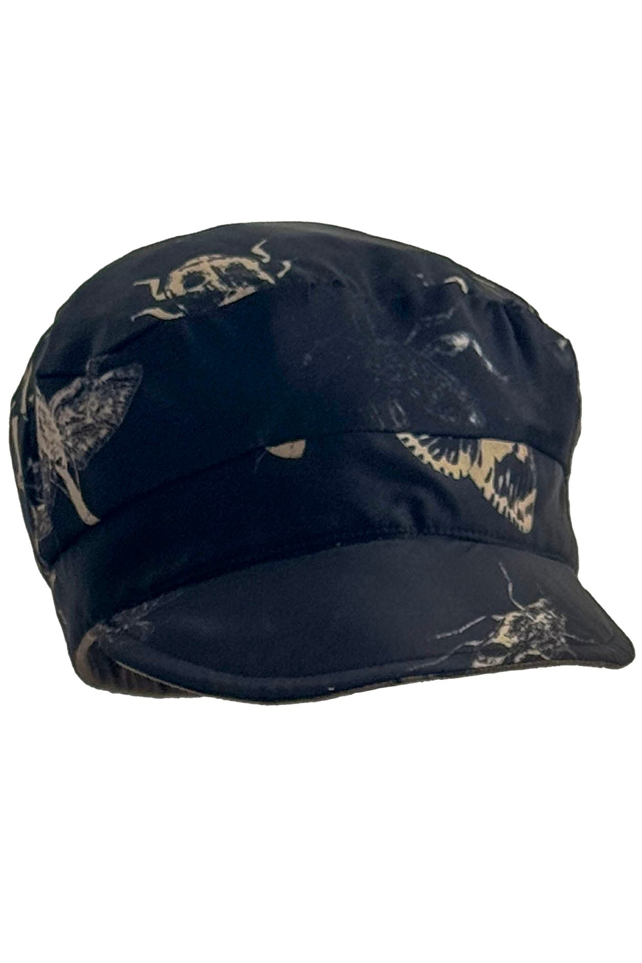 Brixton Hat | Bug Print | Black, Gold & Natural